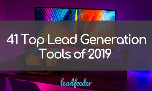 41 Top Lead Generation Tools